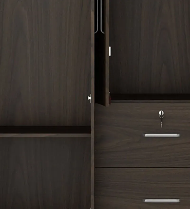 Emika 4 Door Wardrobe in Urban Walnut Finish.jpg7.webp