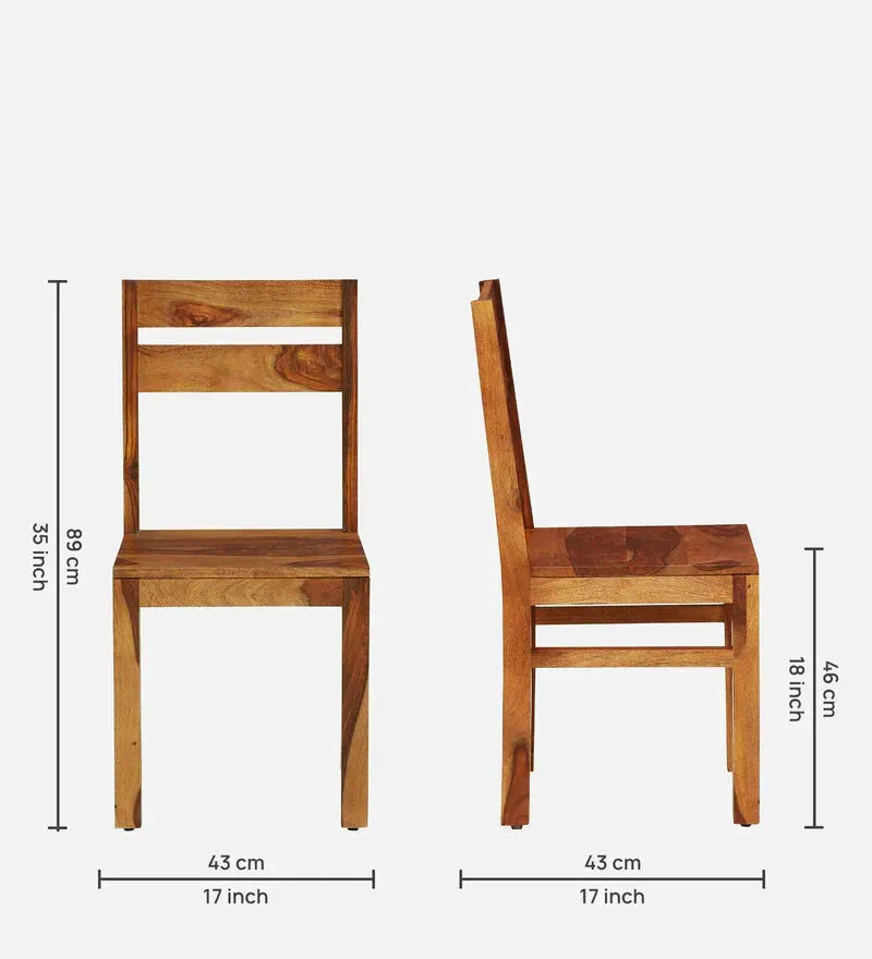 Enkel Sheesham Wood 6 Seater Dining Set In Rustic Teak Finish.jpg2.webp