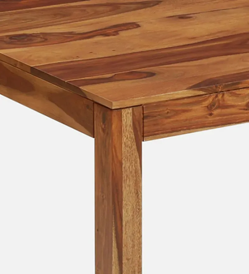 Enkel Sheesham Wood 6 Seater Dining Set In Rustic Teak Finish.jpg6.webp