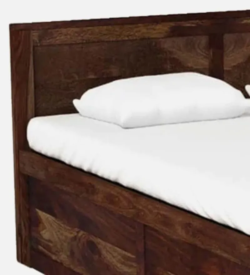 Enkel Sheesham Wood King Size Bed In Provincial Teak Finish With Box Storage.jpg7.webp