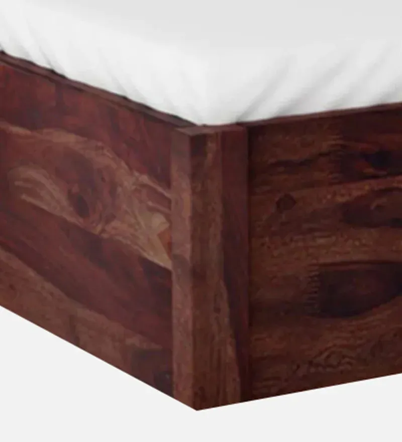 Enkel Sheesham Wood King Size Bed In Provincial Teak Finish With Box Storage.jpg8.webp