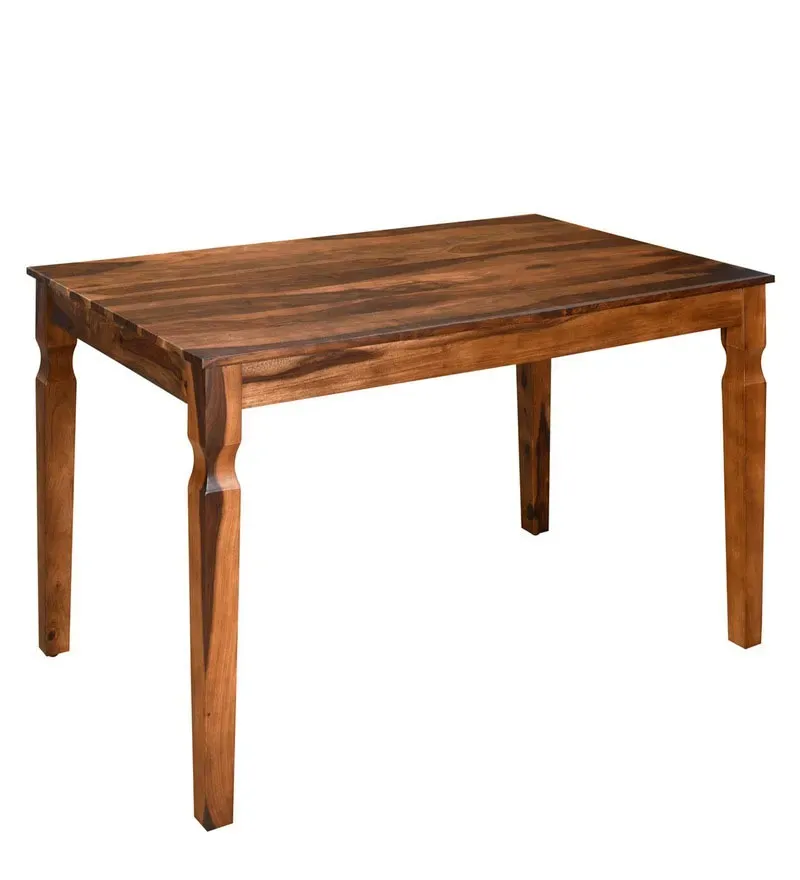 Europa Sheesham Wood 4 Seater Dining Set in Walnut Finish with Bench.jpg6.webp