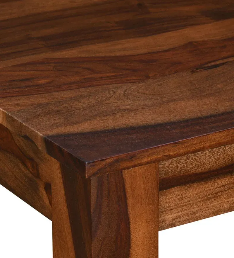 Europa Sheesham Wood 4 Seater Dining Set in Walnut Finish with Bench.jpg8.webp