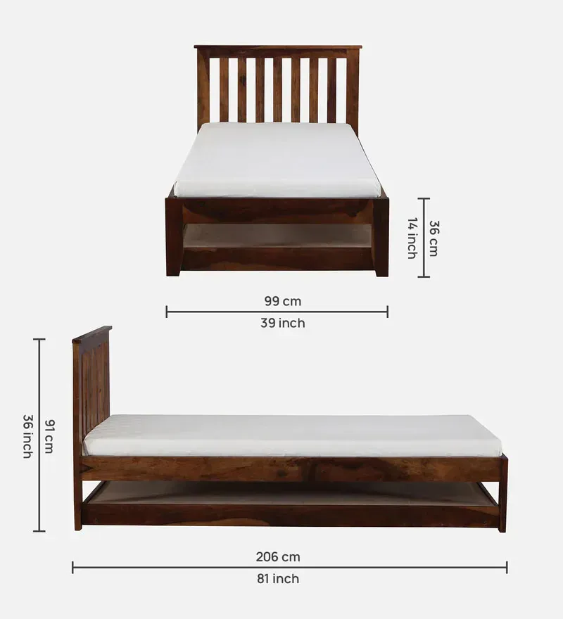 Eva Sheesham Wood Single Bed In Provincial Teak Finish with Trundle.jpg1.webp