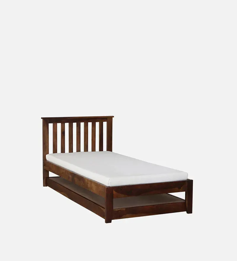 Eva Sheesham Wood Single Bed In Provincial Teak Finish with Trundle.jpg2.webp