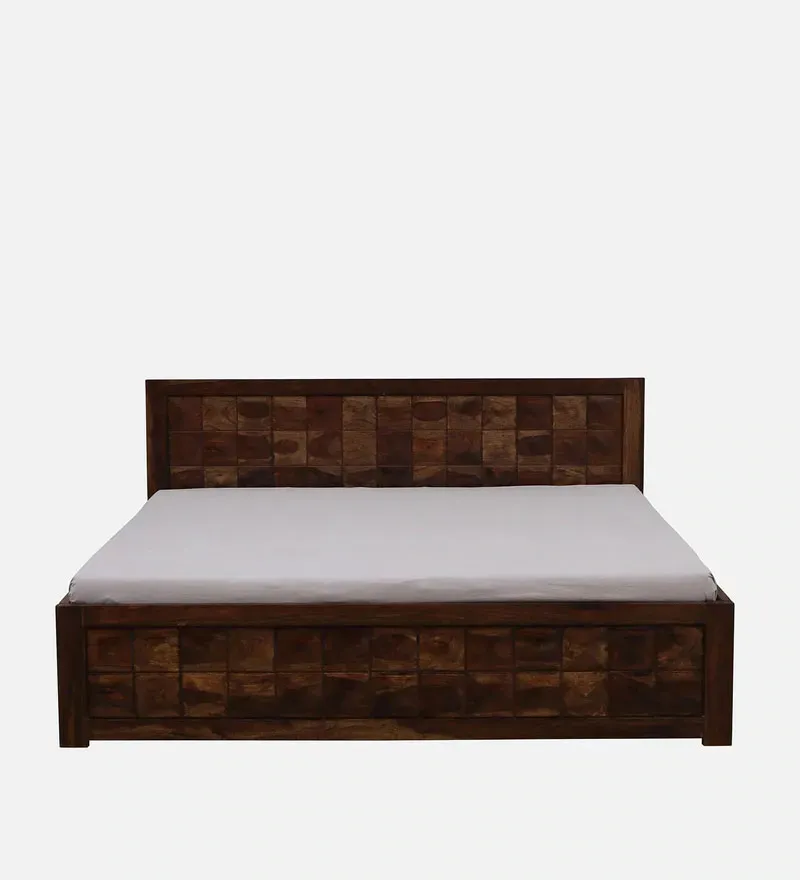 Flora Sheesham Wood King Size Bed In Rustic Teak Finish.jpg3.webp