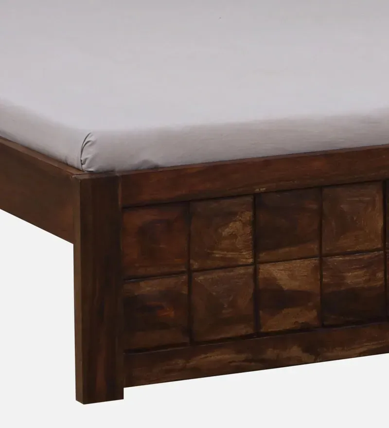 Flora Sheesham Wood King Size Bed In Rustic Teak Finish.jpg8.webp
