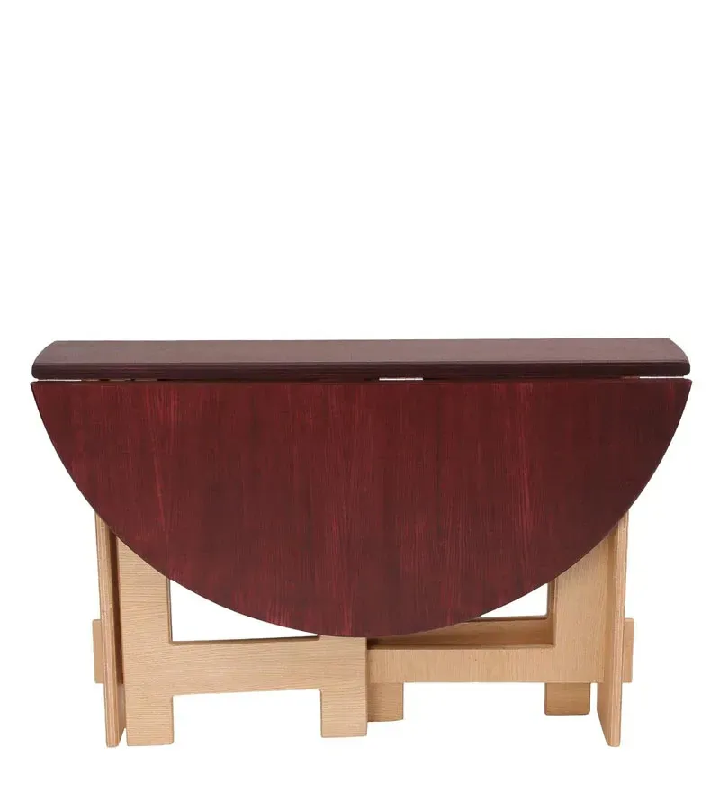 Foldy 4 Seater Dining Set in Rosewood & Natural Finish.jpg7.webp