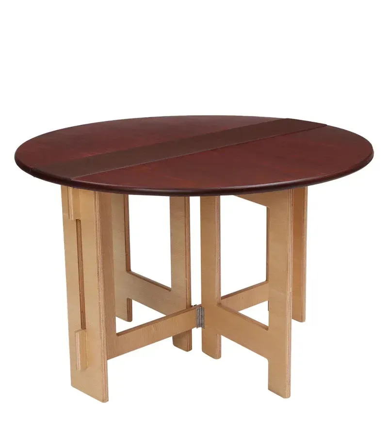 Foldy 4 Seater Dining Set in Rosewood & Natural Finish.jpg8.webp