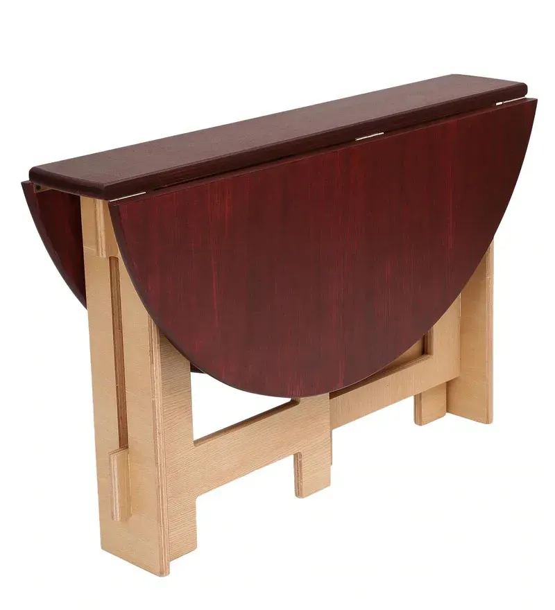 Foldy 4 Seater Dining Set in Rosewood & Natural Finish.jpg9.webp