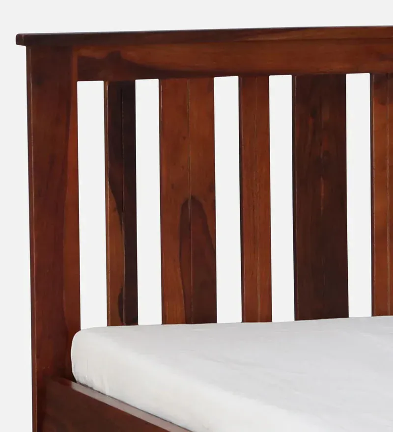 Freya Sheesham Wood Single Bed In Honey Oak Finish With Trundle.jpg9.webp