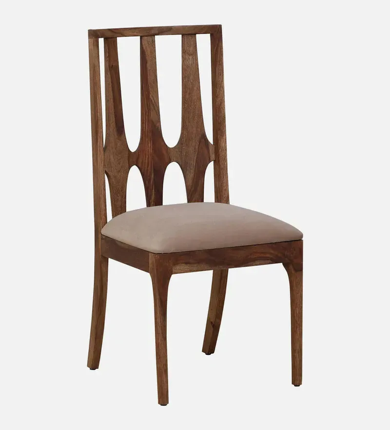 Gafieira Sheesham Wood 4 Seater Dining Set In Rustic Teak Finish.jpg8.webp