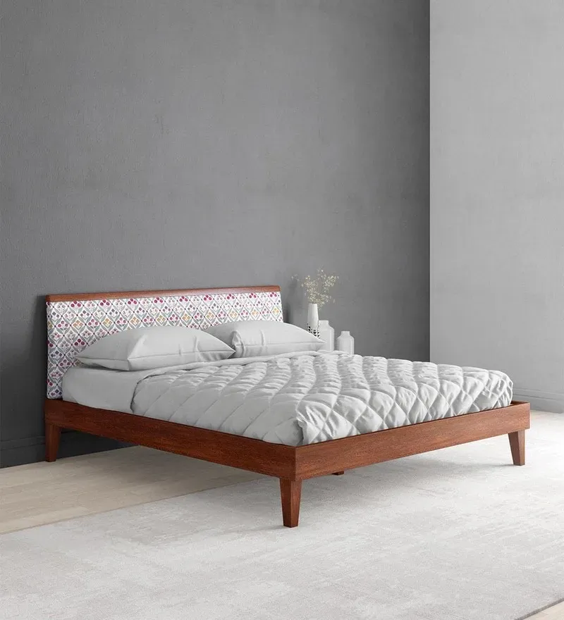 Garren Solid Wood King Size Beds in Brown Colour.jpg9.webp