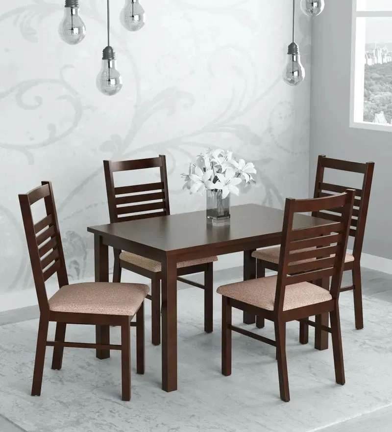 Gem 4 Seater Dining Set in Cappucino Finish.jpg12.webp