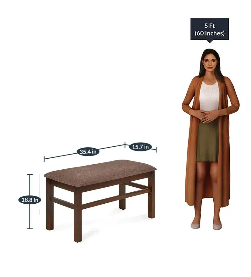 Gem 4 Seater Dining Set in Cappucino Finish with Bench.jpg4.webp