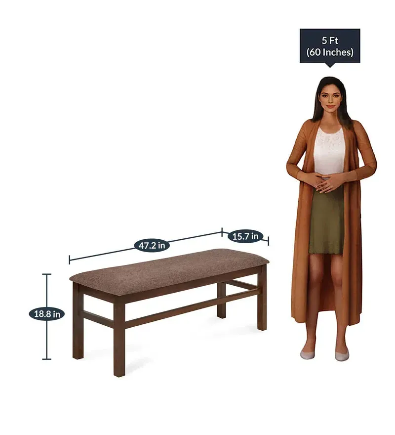 Gem 6 Seater Dining Set in Cappucino Finish with Bench.jpg4.webp