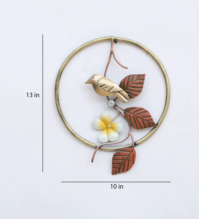 Golden Iron Leaf Ring Wall Art.jpg2.jpg