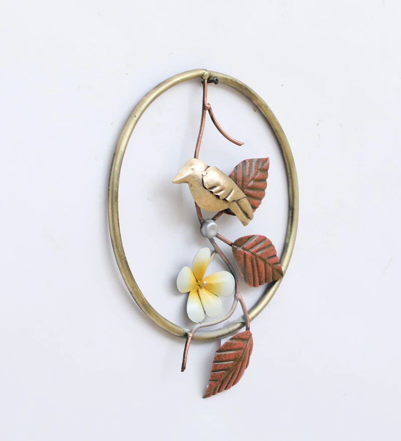 Golden Iron Leaf Ring Wall Art.jpg3.jpg