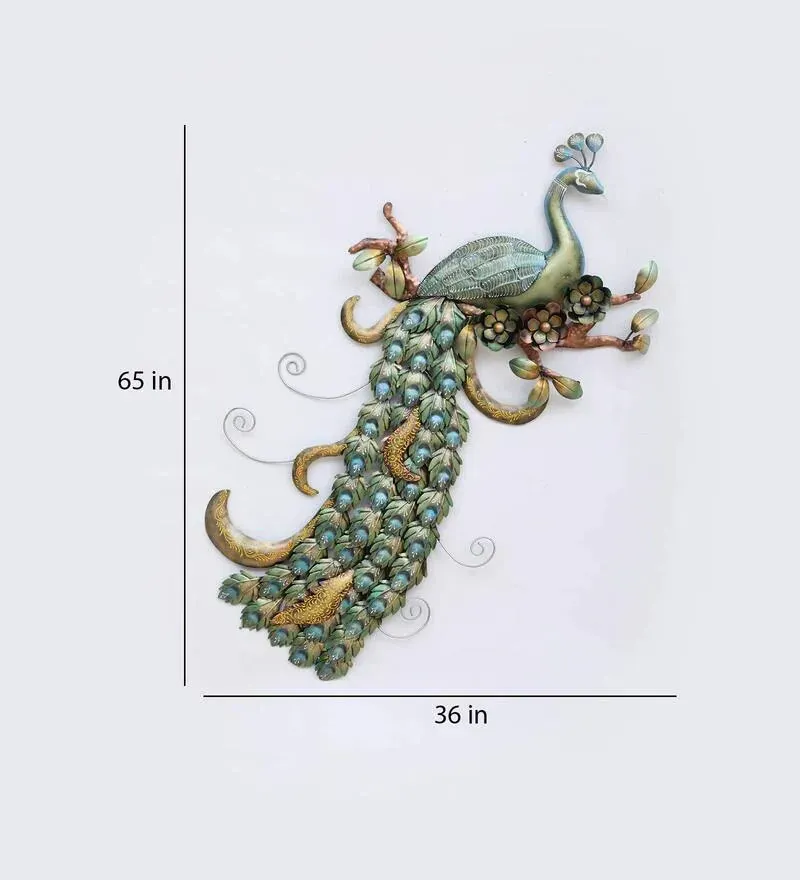Green Iron Peacock Wall D Cor Wall Art.jpg2.webp