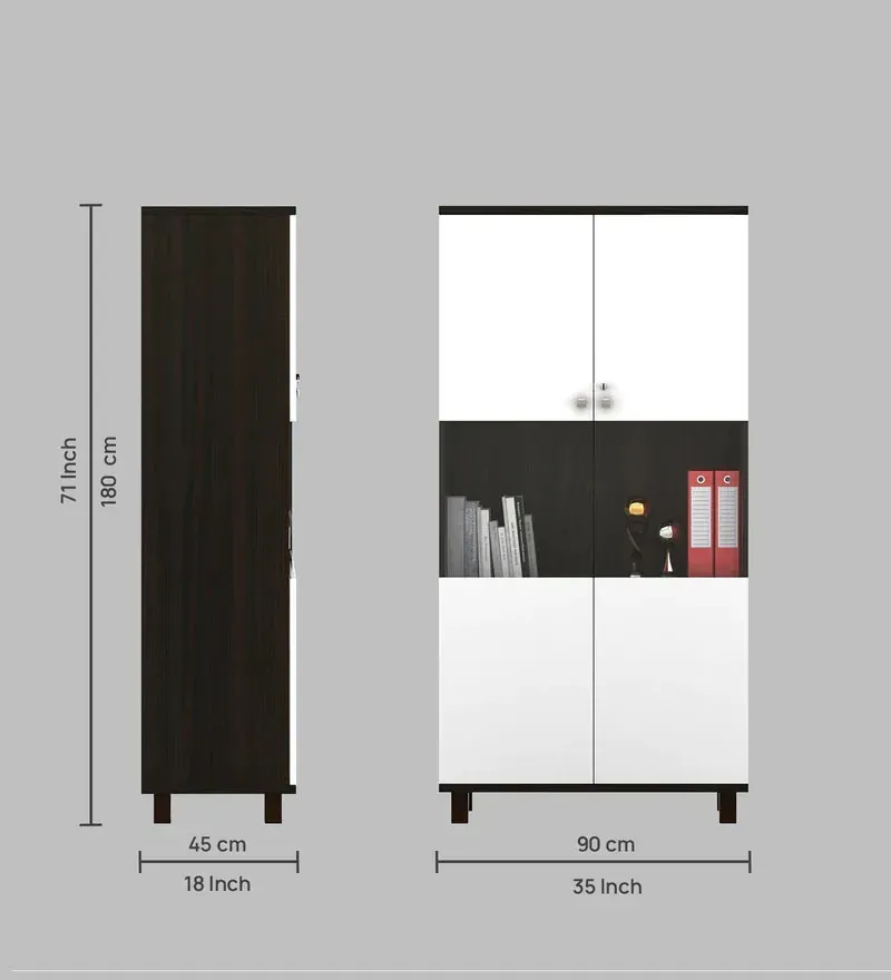 Icon Book Case in Fumed Oak Finish.jpg1.webp