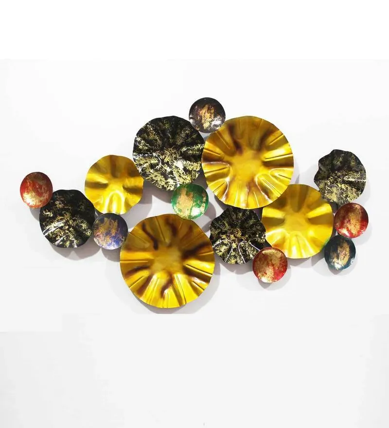 Iron Abstract Wall Art In Yellow.jpg2.webp