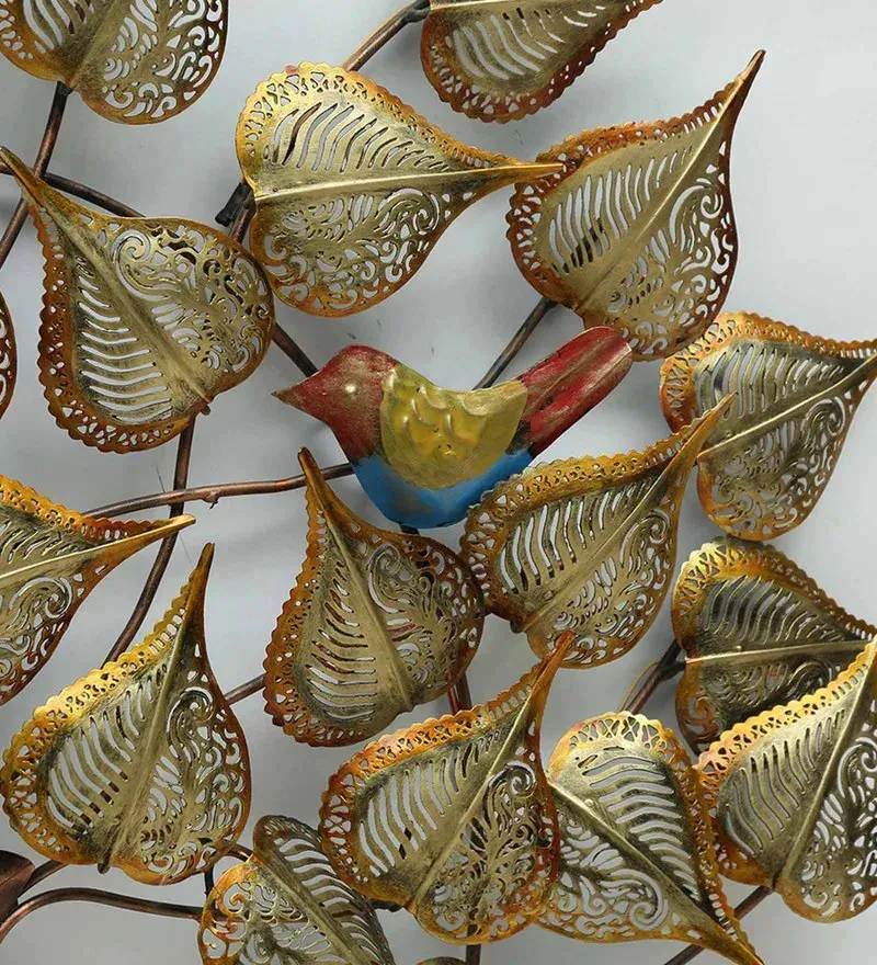 Iron Decorative Tree Wall Art With LED In Brown.jpg8.webp