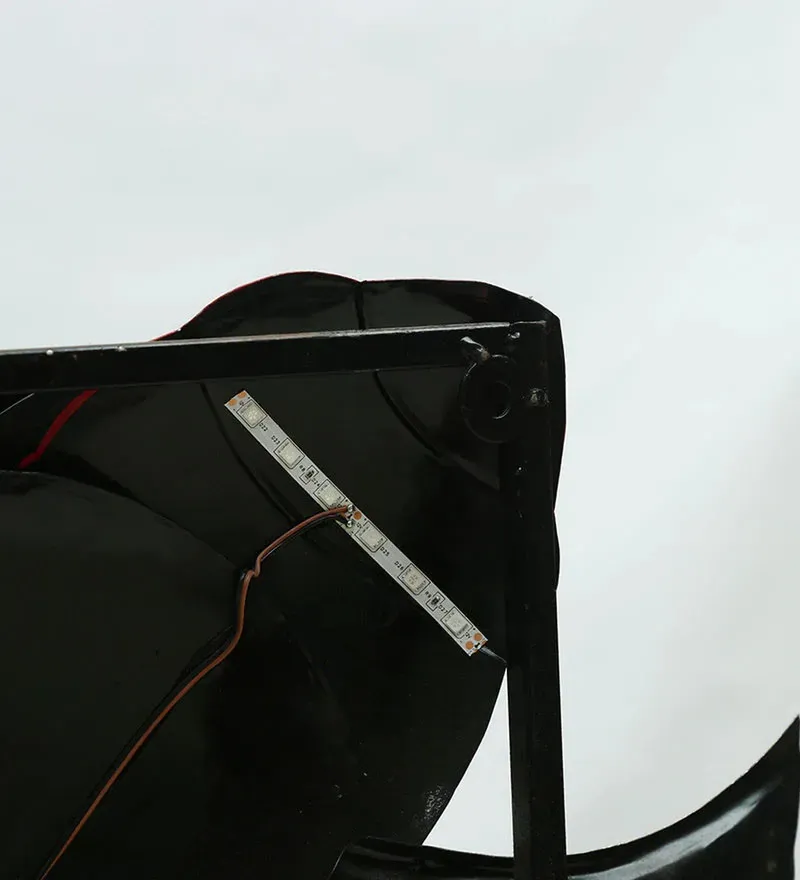 Iron Lord Ganesha Wall Art With LED In Gold.jpg8.webp