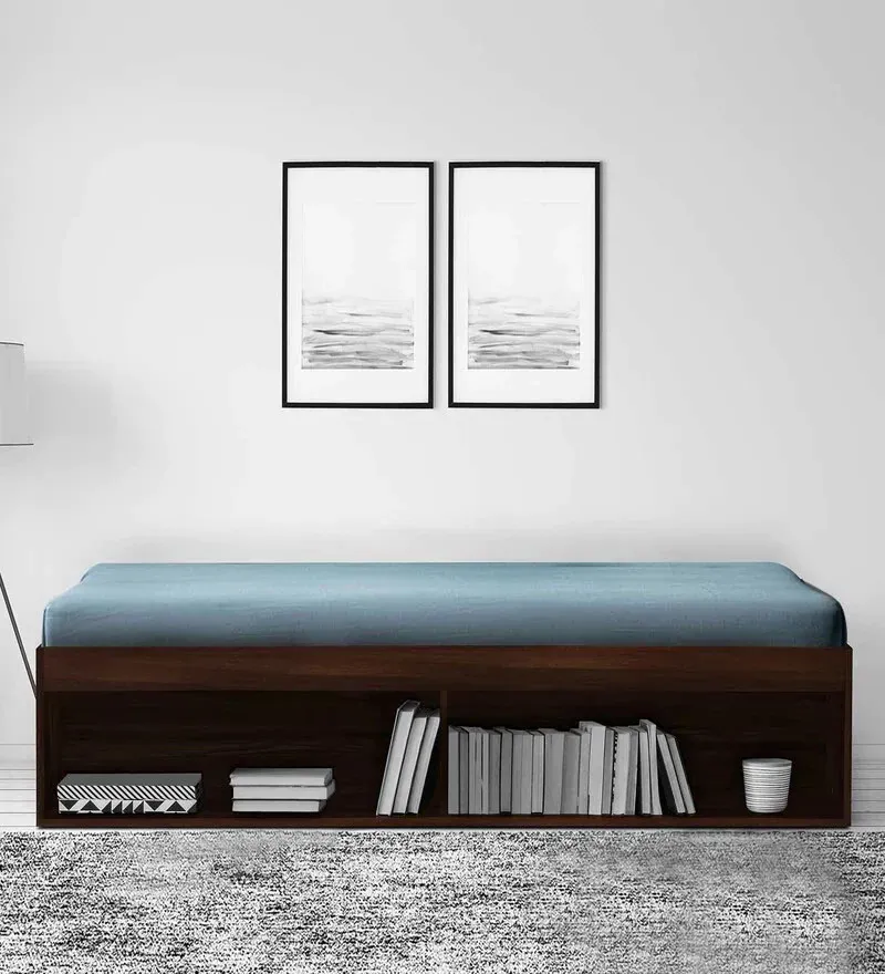 Jali Single Bed in Dark Walnut Finish with Box Storage.webp