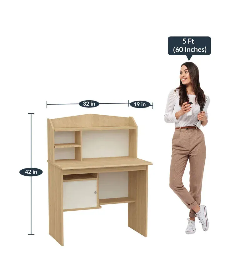 Julian Hutch Desk in Urban Teak And Frosty White Finish.jpg2.webp