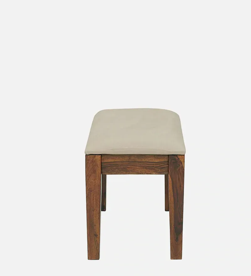 Kentan Sheesham Wood 4 Seater Dining Set In Rustic Teak Finish With Cushioned Bench.jpg16.webp