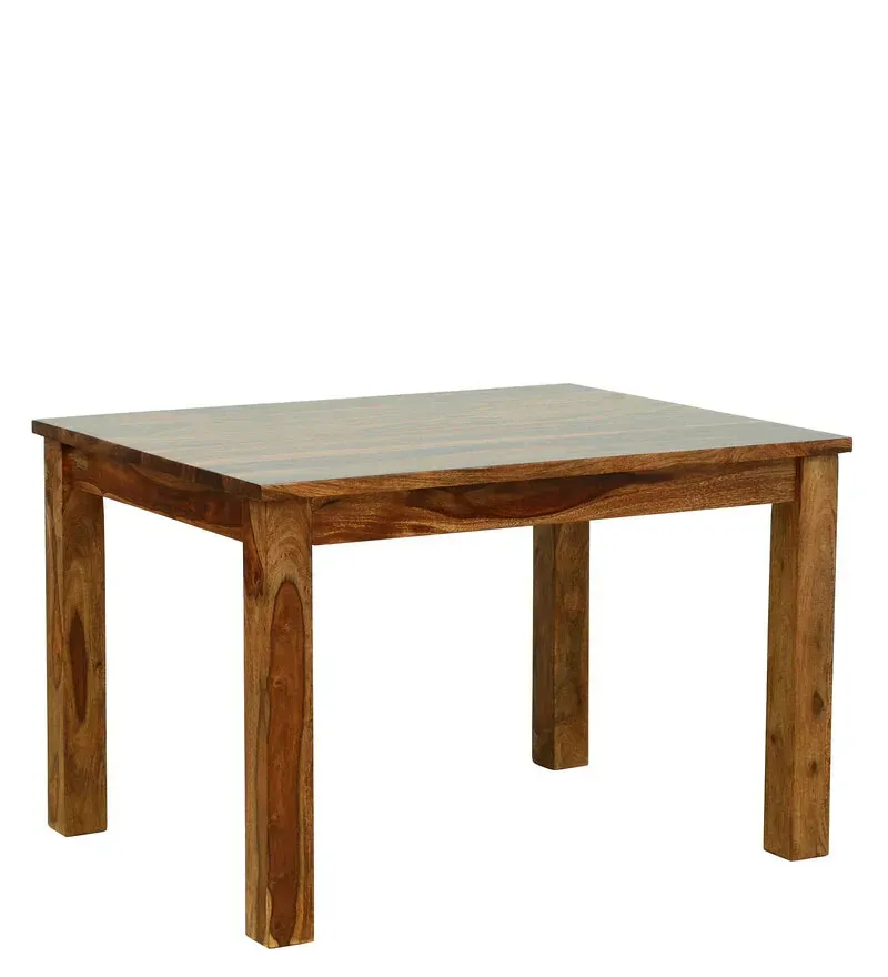 Kentan Sheesham Wood 4 Seater Dining Set In Rustic Teak Finish.jpg2.webp