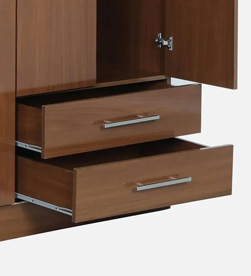 Kimura 4 Door Wardrobe in Glossy Teak Finish.jpg7.webp