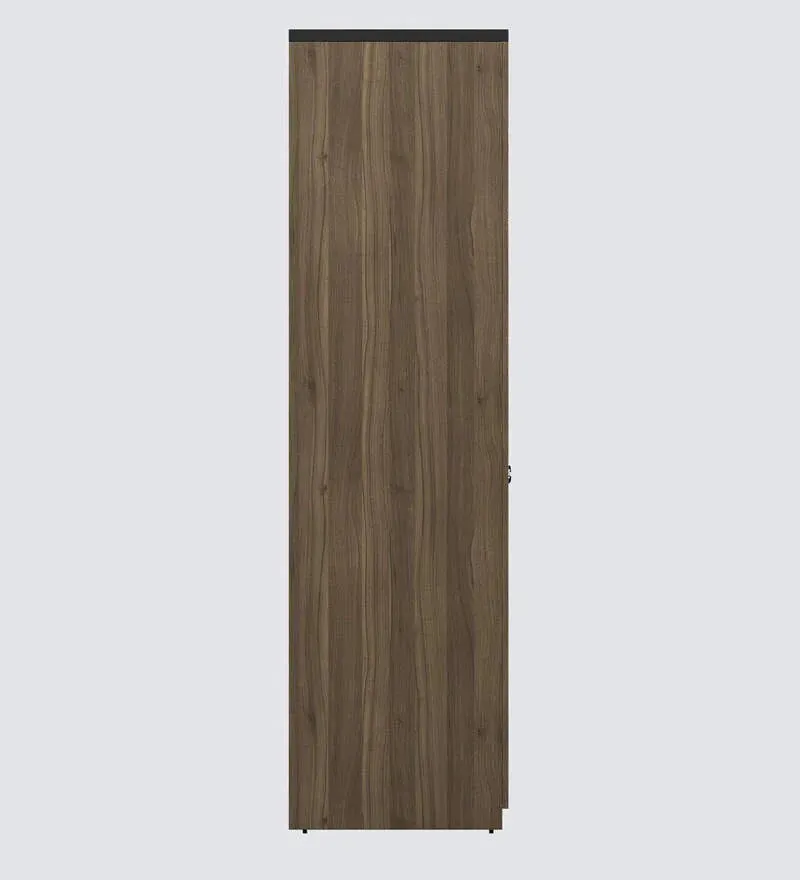 Kosmo Hover 4 Door Wardrobe in Lyon Walnut & Natural Wenge Finish with Mirror.jpg4.webp