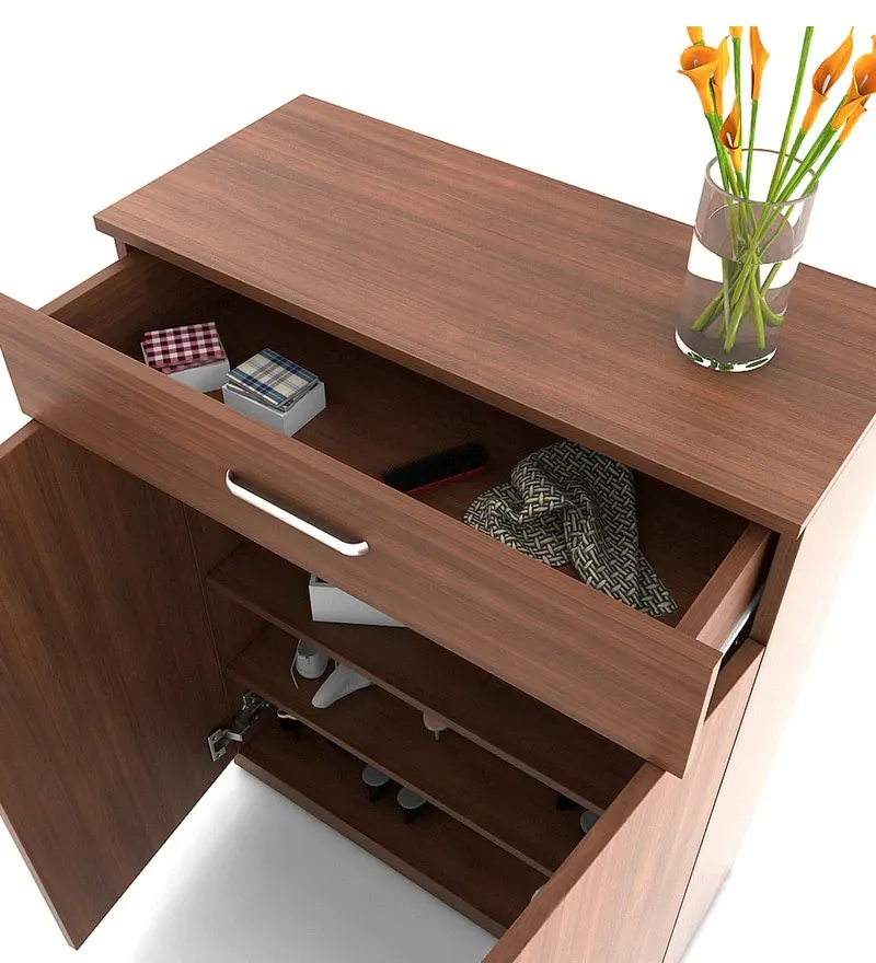 Kosmo Liberty Shoe Cabinet in Walnut Rigato Melamine Finish.jpg8.webp