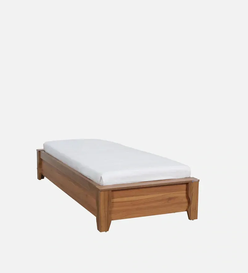 Kosmo Polo Single Bed in Natural Teak Finish.jpg2.webp