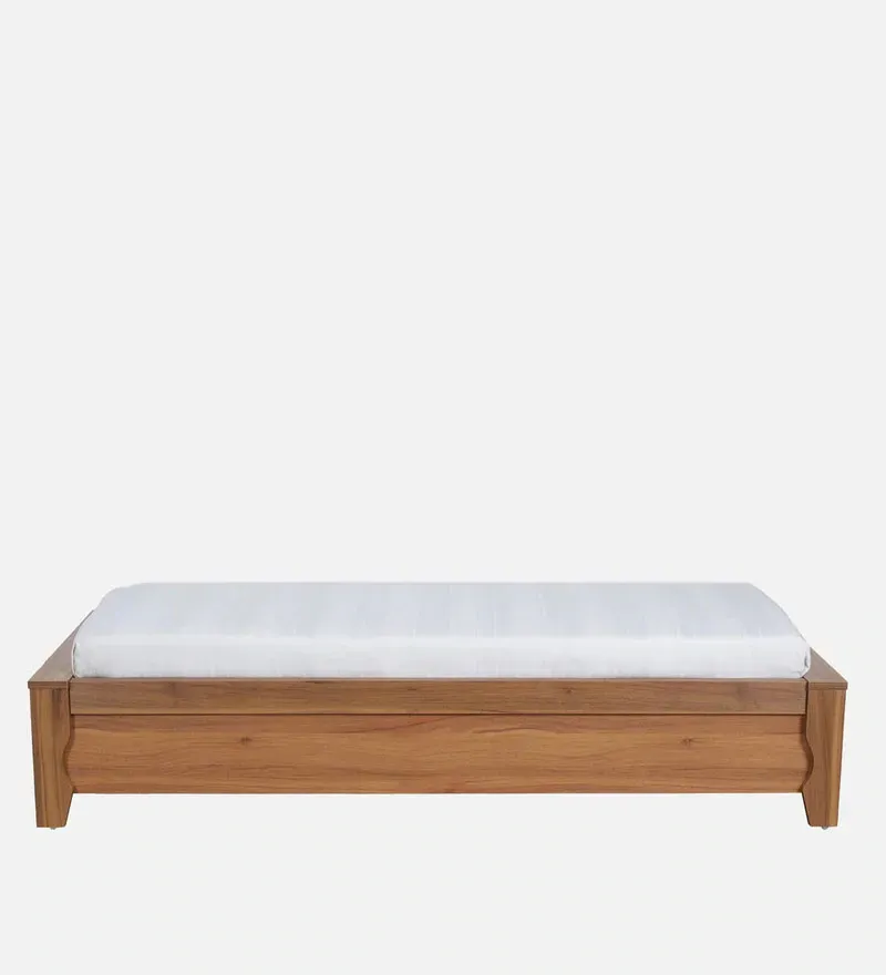 Kosmo Polo Single Bed in Natural Teak Finish.jpg4.webp