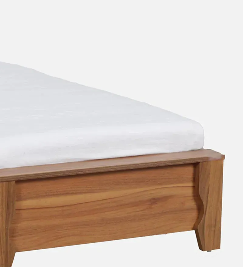 Kosmo Polo Single Bed in Natural Teak Finish.jpg6.webp
