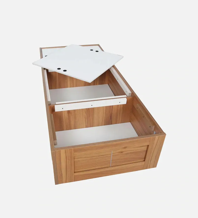 Kosmo Rex Single Bed in Natural Teak Finish with Box Storage.jpg7.webp