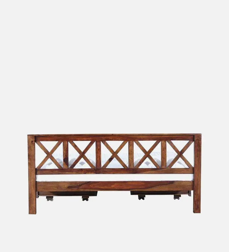 Kryss Sheesham Wood King Size Bed In Provincial Teak Finish With Drawer Storage.jpg5.webp