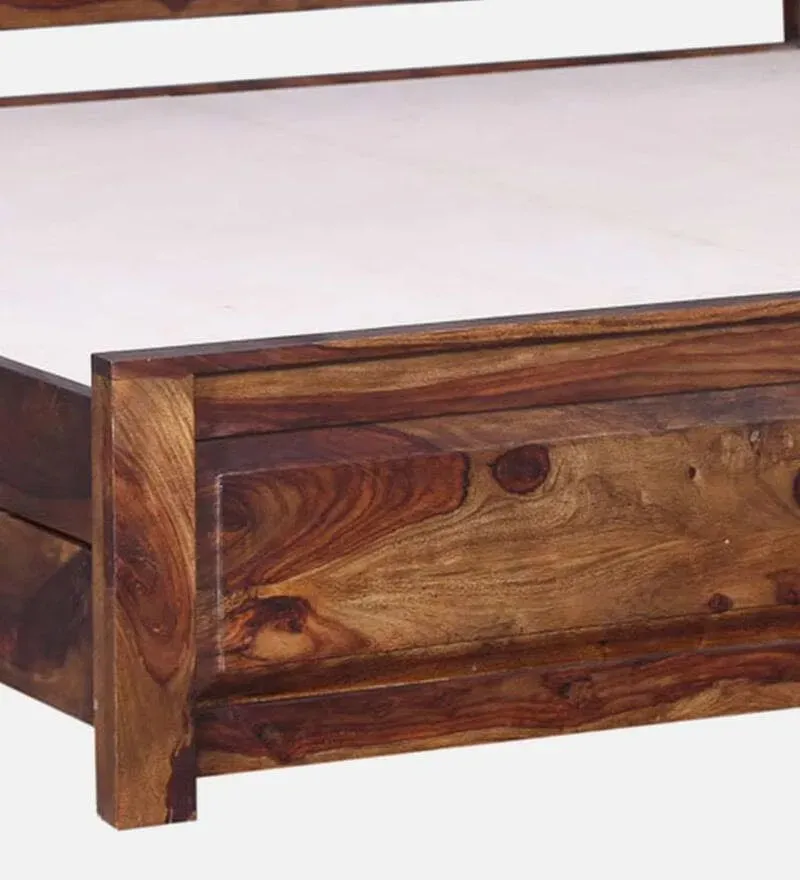 Kryss Sheesham Wood King Size Bed In Provincial Teak Finish With Drawer Storage.jpg8.webp