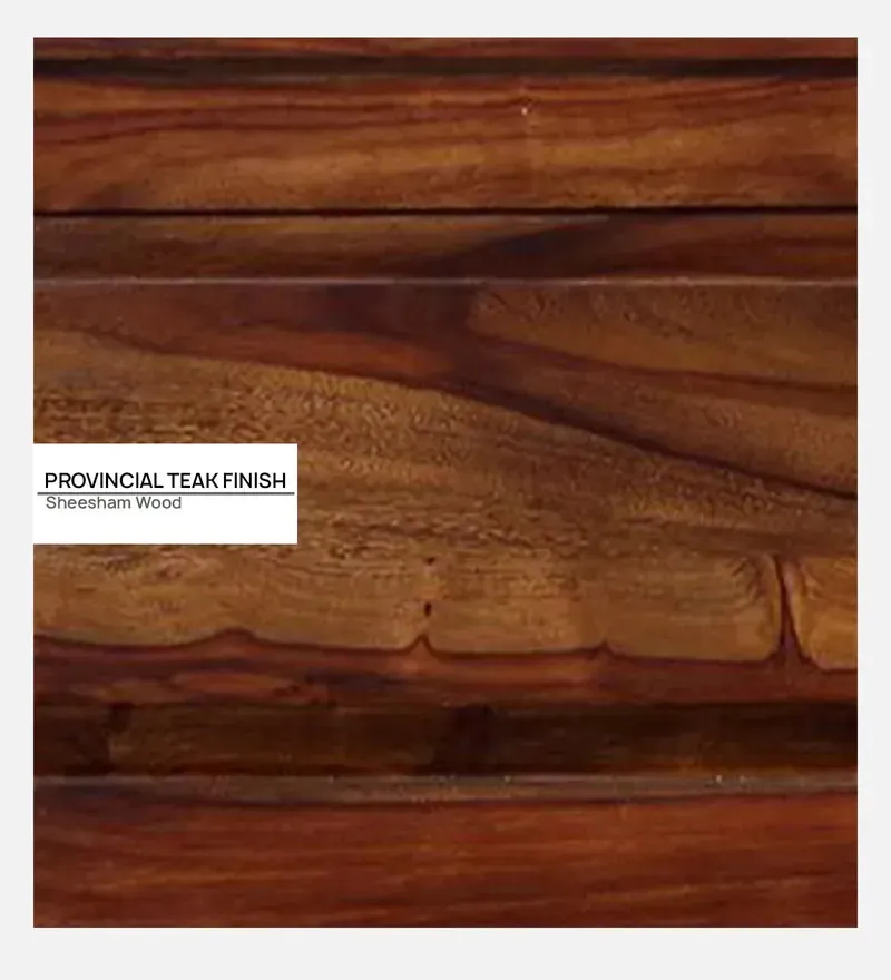 Kryss Sheesham Wood Queen Size Bed In Provincial Teak Finish With Drawer Storage.jpg9.webp