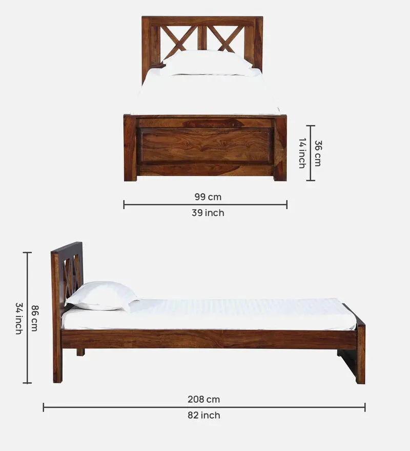 Kryss Sheesham Wood Single Bed In Provincial Teak Finish.jpg1.webp