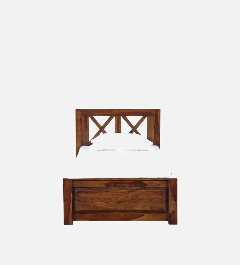 Kryss Sheesham Wood Single Bed In Provincial Teak Finish.jpg2.webp