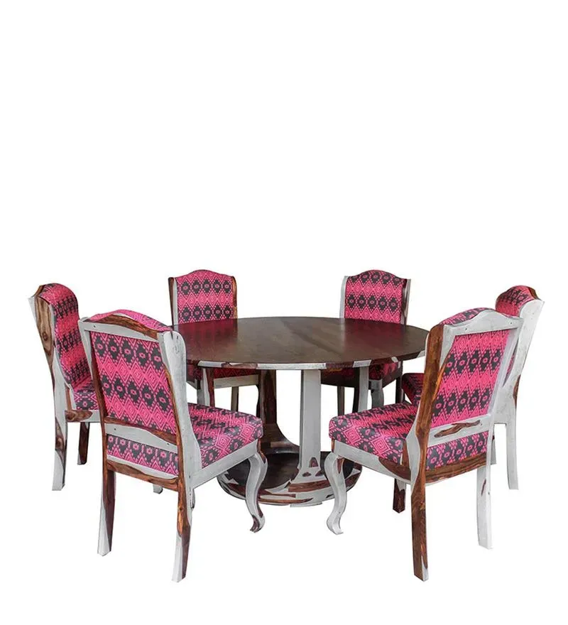 Lawson Sheesham Wood 6 Seater Dining Set in Grey & Teak Finish.jpg5.webp