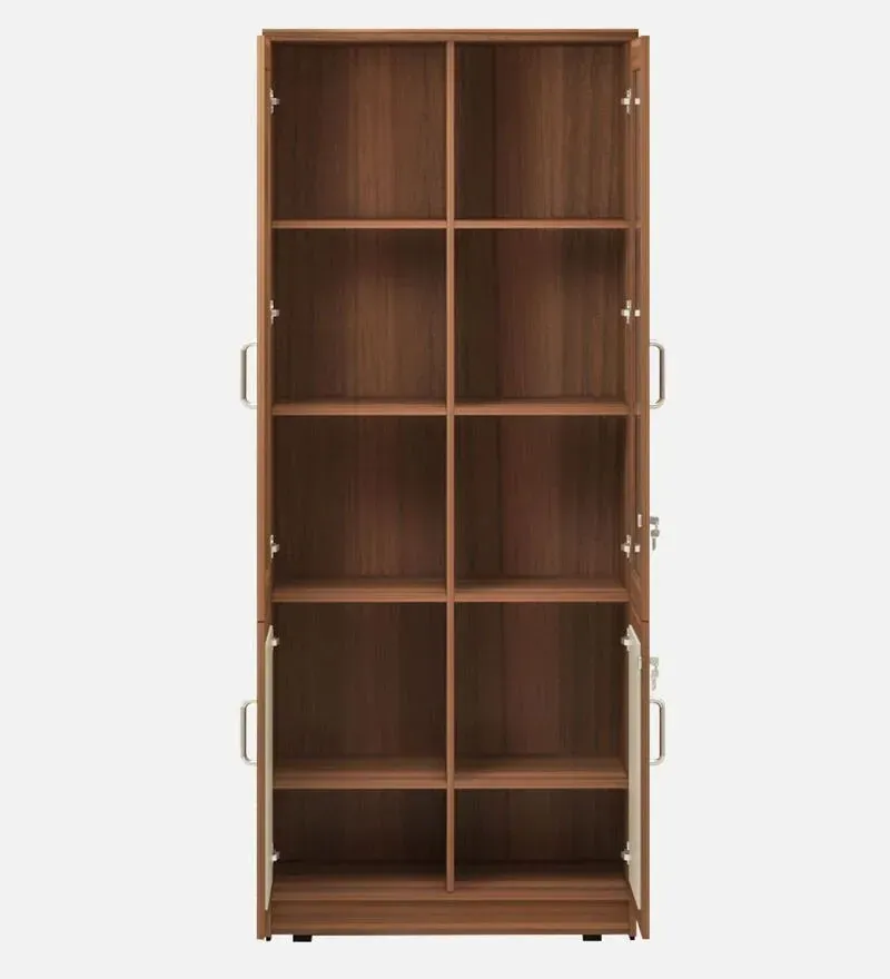 Leader Book Case in Leon Teak Finish.jpg6.webp