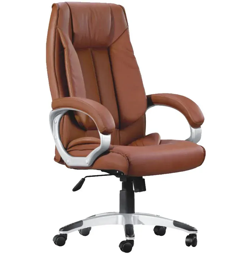 Leatherette Executive Chair in Brown Colour.jpg3.webp