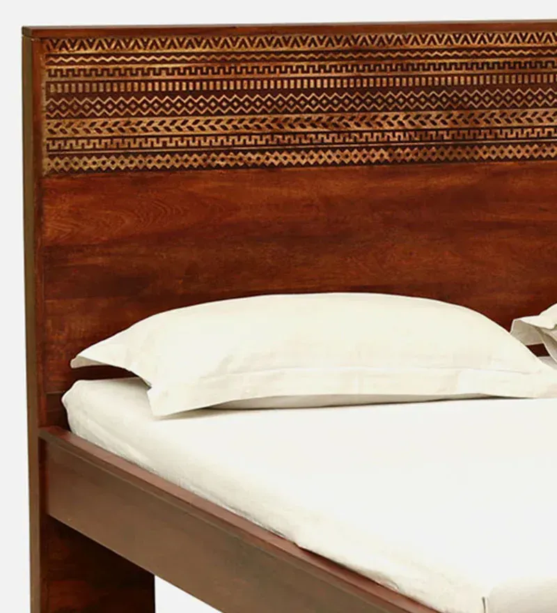 Lima Solid Wood King Size Bed In Honey Oak Finish.jpg6.webp
