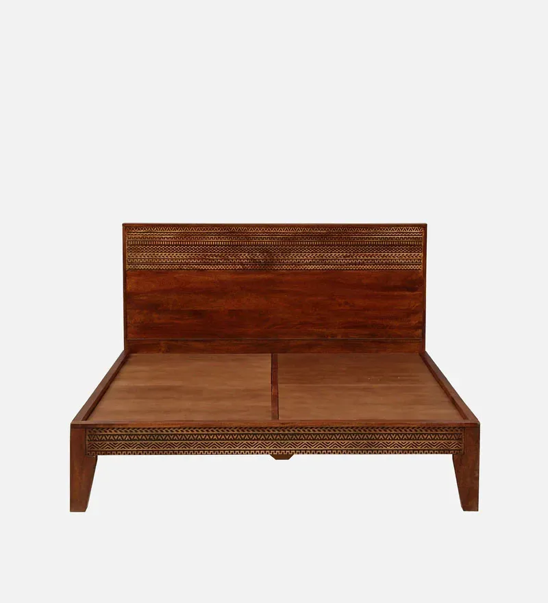 Lima Solid Wood King Size Bed In Honey Oak Finish.jpg9.webp