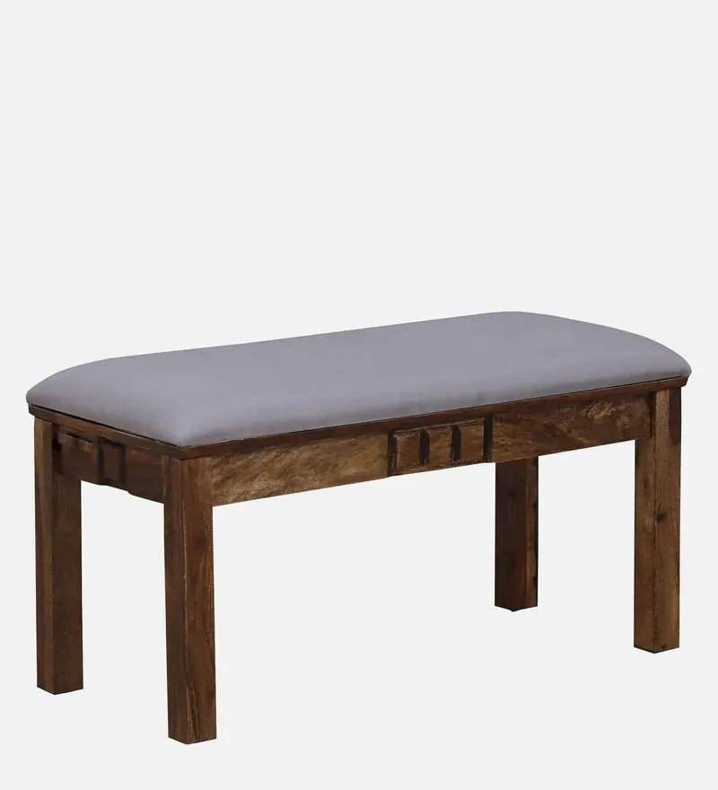 Majestica Sheesham Wood 4 Seater Dining Set In Provincial Teak Finish With Bench.jpg13.webp