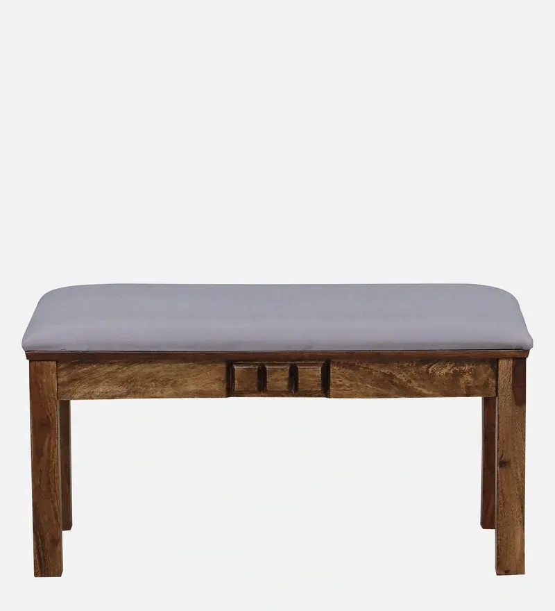 Majestica Sheesham Wood 4 Seater Dining Set In Provincial Teak Finish With Bench.jpg14.webp